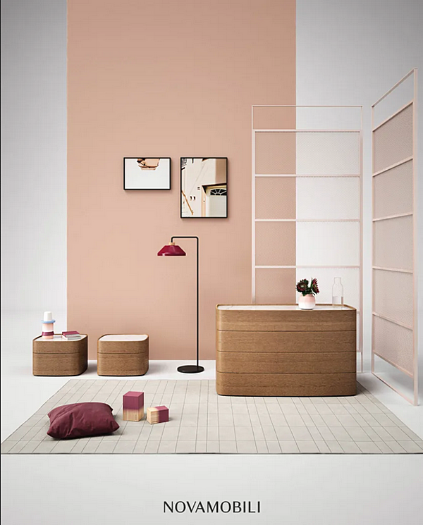 Oak chest of drawers NOVAMOBILI Norman factory NOVAMOBILI from Italy. Foto №6