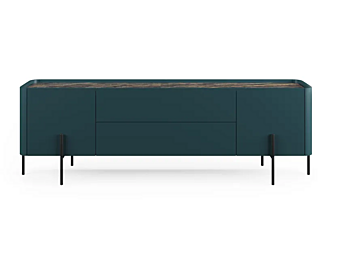 Multi-layer wooden sideboard with drawers Liu Jo Living Collection Caillou CMB factory Liu Jo Living Collection from Italy