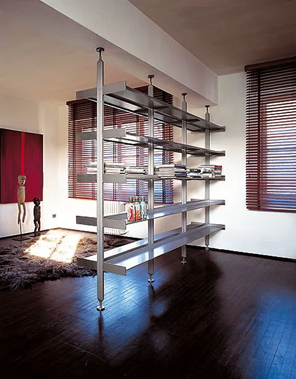 Aluminium bookcase Kristalia Dot factory Kristalia from Italy. Foto №6