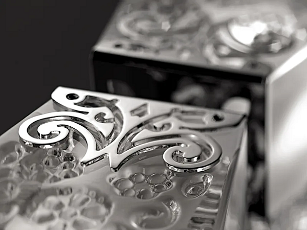 Crystal ceiling lamp Vicky Fabbian factory Fabbian from Italy. Foto №4