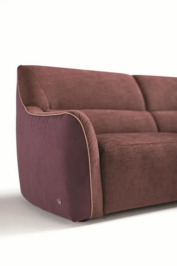 Recliner 3-Seater Fabric Sofa Egoitaliano Puffy Collection factory Egoitaliano from Italy. Foto №7