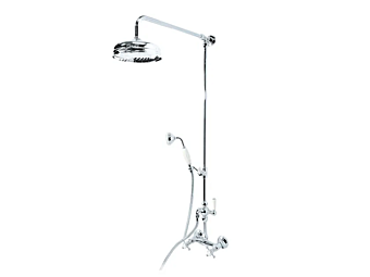 Wall Mounted Shower Panel with Hand Shower Gentry Home Ascot factory Gentry Home from Italy