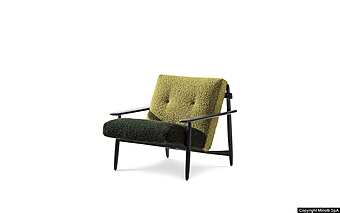 Armchair Minotti Trio Armchair Minotti Trio factory Minotti from Italy