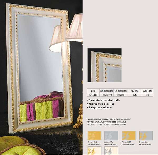 Mirror TONIN CASA SP 6410 factory TONIN CASA from Italy. Foto №1