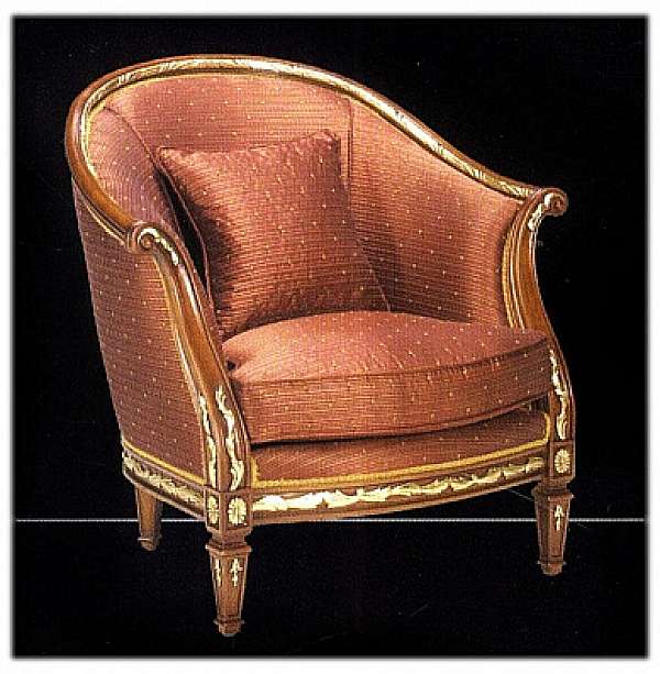 Armchair ISACCO AGOSTONI 1144P factory ISACCO AGOSTONI from Italy. Foto №1