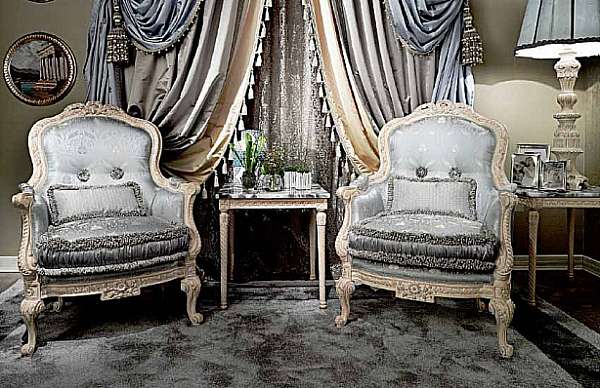 Armchair ASNAGHI INTERIORS L12101  factory ASNAGHI INTERIORS from Italy. Foto №2