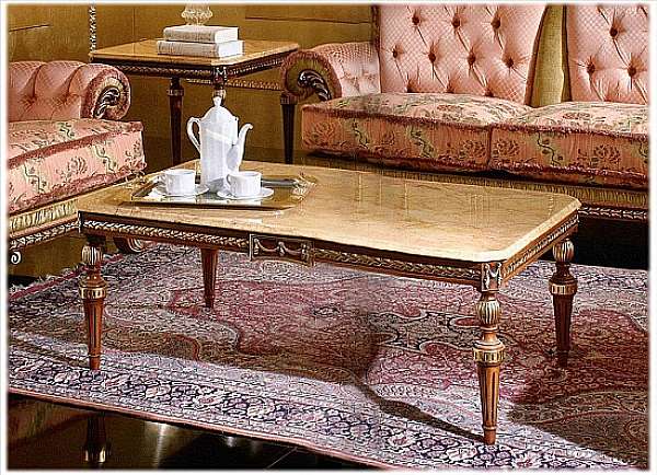Coffee table CARLO ASNAGHI STYLE 10602 factory CARLO ASNAGHI STYLE from Italy. Foto №1