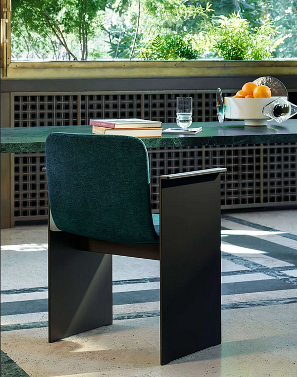 Upholstered armchair with armrests Flutz CASSINA factory CASSINA from Italy. Foto №10
