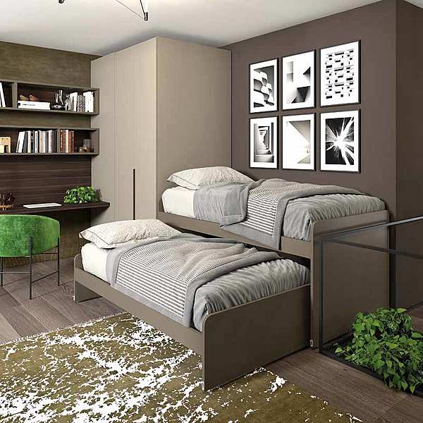 Bedroom GRANZOTTO Composizione “CABINA” factory GRANZOTTO from Italy. Foto №3