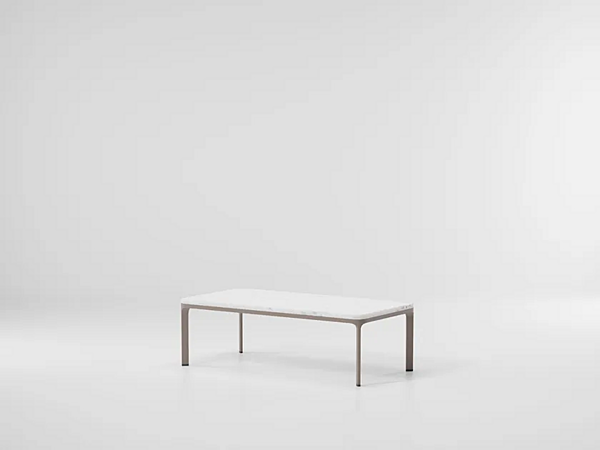 Low rectangular stone coffee table KETTAL Park Life factory KETTAL from Italy. Foto №2