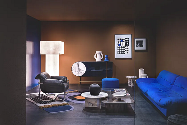 Floor lamp Nuvola by BAXTER fabric shade modern design factory BAXTER from Italy. Foto №7