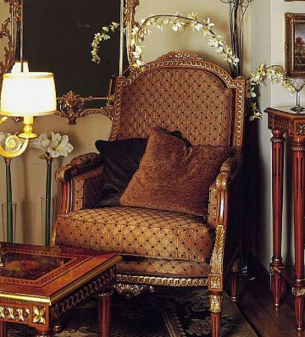 Armchair ASNAGHI INTERIORS PC7421 factory ASNAGHI INTERIORS from Italy. Foto №2