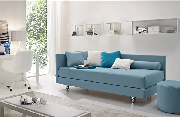 Two-Seater Fabric Sofa Bed Brio Duomo Design factory Duomo Design from Italy. Foto №5