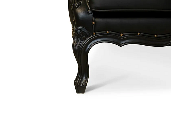 Three-Seater Leather Sofa Ottawa BRABBU factory BRABBU from Italy. Foto №6