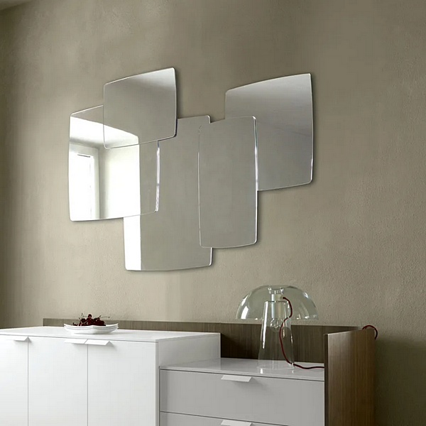 Wall Mounted Hall Mirror Biscuit LIGNE ROSET factory LIGNE ROSET from Italy. Foto №2