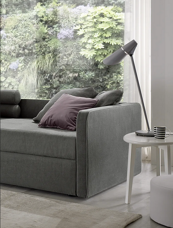 Fabric sofa bed with soft back Duomo Design Monos factory Duomo Design from Italy. Foto №2