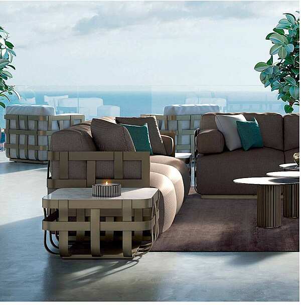 Coffee table RUGIANO TSE34/87 factory RUGIANO from Italy. Foto №5