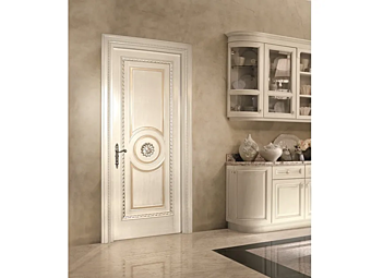 Hinged wooden door Borromini Martini Interiors Hinged wooden door Borromini Martini Interiors factory MARTINI INTERIORS from Italy