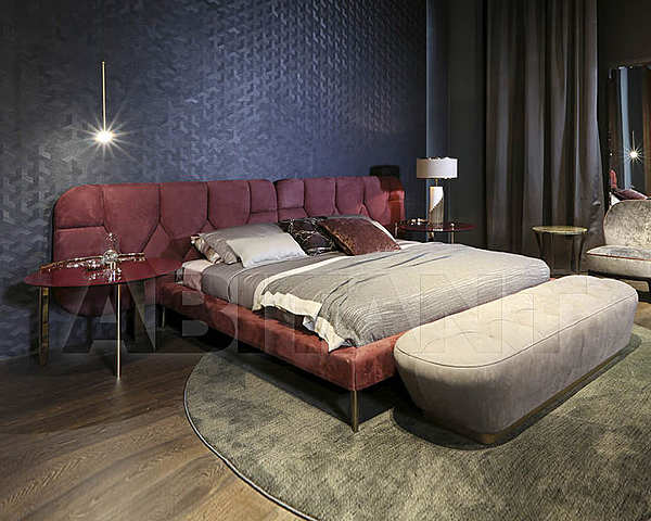 Bed ANGELO CAPPELLINI Opera DOROTHY 42900 factory OPERA CONTEMPORARY from Italy. Foto №6