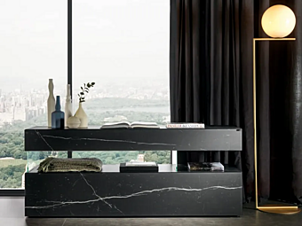Sideboard with drawers glass air LAGO 0862