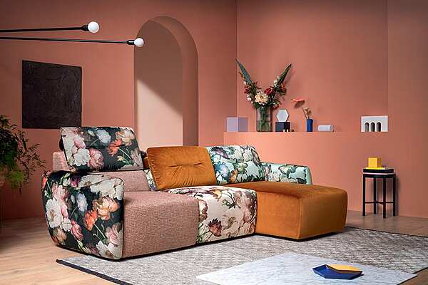 Sofa Felis "SOFTLIVING" MURAKAMI COMPOSIZIONE 02 factory FELIS from Italy. Foto №7