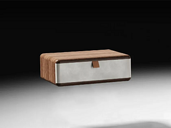 Rectangular wooden bedside table with drawers CASA +39 Paradigma EPA001