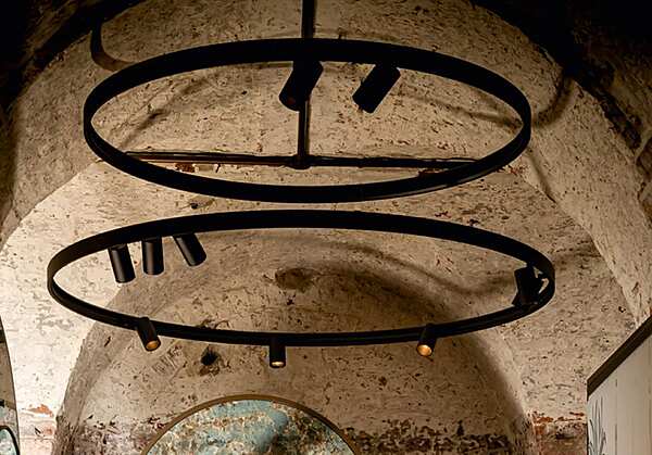 Chandelier DELTALIGHT Superloop factory DELTALIGHT from Italy. Foto №4