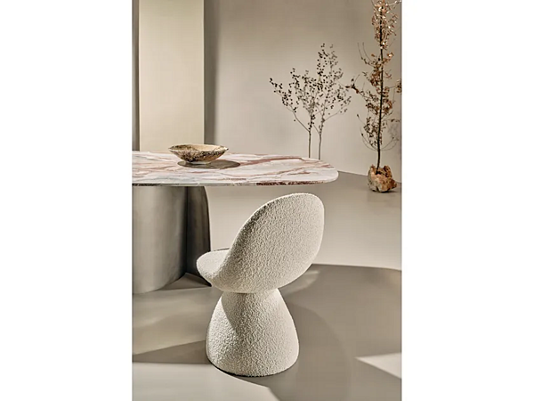 Upholstered chair with soft back Nature Design Franco Mario Nest factory NATURE DESIGN  (FRANCO MARIO) from Italy. Foto №7