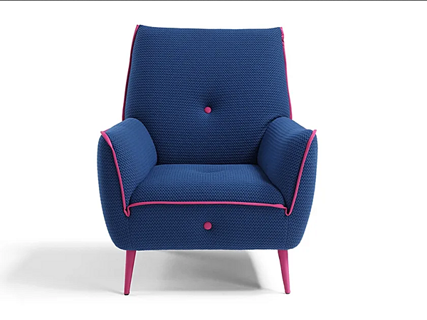 Armchair in stretchable fabric Yuki Egoitaliano factory Egoitaliano from Italy. Foto №1