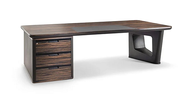 Rectangular wooden writing desk with drawers i 4 Mariani Avatar factory i 4 Mariani from Italy. Foto №2