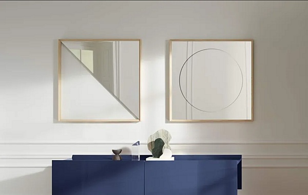 Square Framed Wall Mounted Mirror CASSINA Deadline Eternal Sun 083 22/42 factory CASSINA from Italy. Foto №4