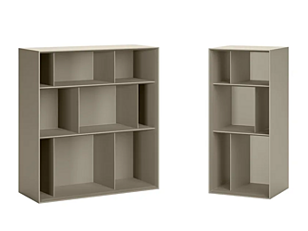 Wall Mounted Wooden Bookcase Bendy Eforma factory Eforma from Italy
