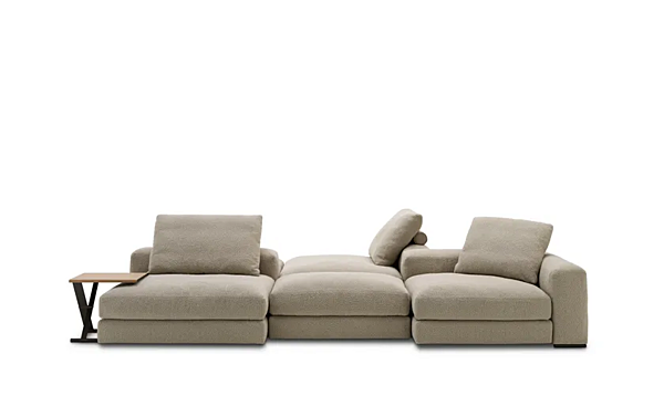Sectional fabric sofa Ananta Saba factory SABA from Italy. Foto №7