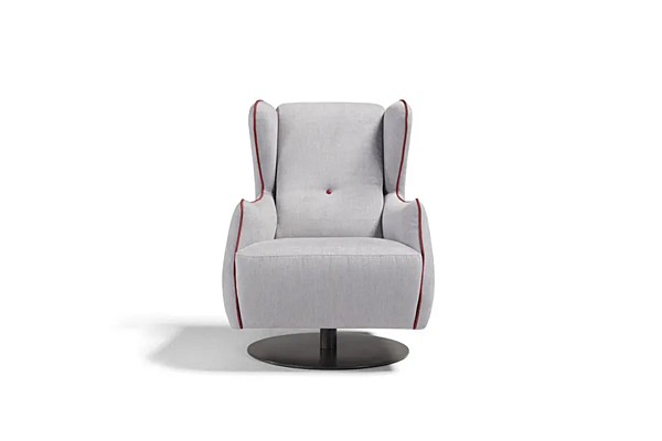 Motorised Fabric Swivel Armchair Randy Egoitaliano factory Egoitaliano from Italy. Foto №2