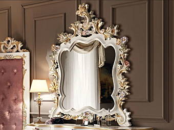 Wall Mounted Framed Mirror Modenese Luxury Interiors 11626 factory MODENESE GASTONE from Italy