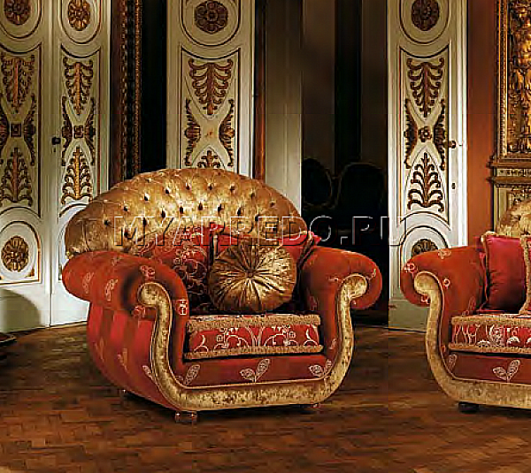 Armchair BM STYLE Magnifico - 2 factory BM STYLE from Italy. Foto №1