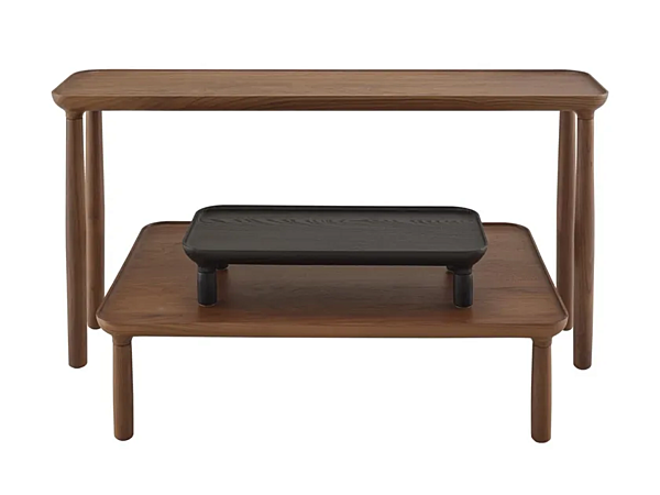 Rectangular solid wood coffee table Lotis Ligne Roset factory LIGNE ROSET from Italy. Foto №1