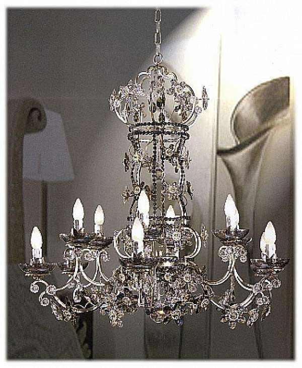 Chandelier MECHINI L282/12 factory MECHINI from Italy. Foto №1