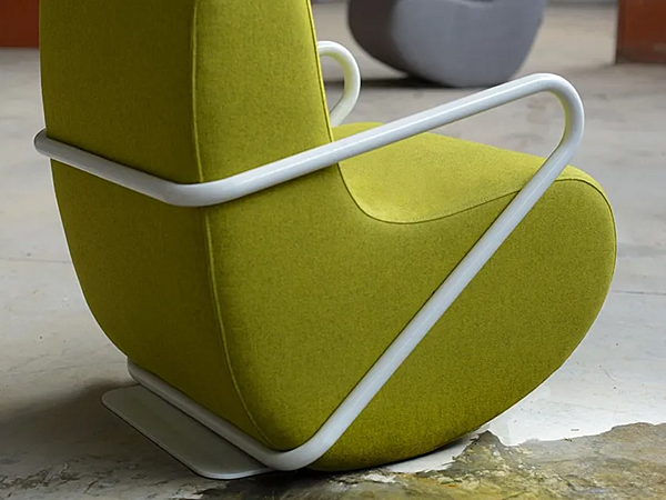 Fabric easy chair with armrests Adrenalina Nina IMB1050332 factory ADRENALINA from Italy. Foto №6