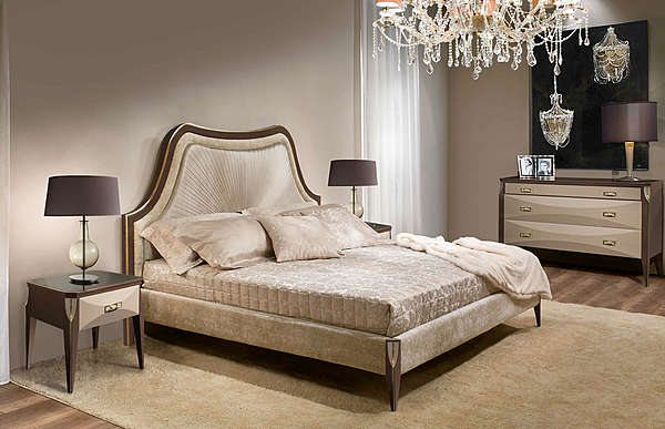 Bed CEPPI STYLE 3351 factory CEPPI STYLE from Italy. Foto №1