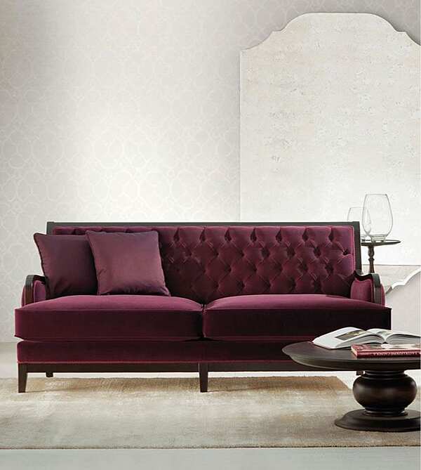 Couch ANGELO CAPPELLINI Opera SEBASTIAN 40122/TI factory OPERA CONTEMPORARY from Italy. Foto №4