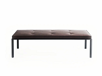 Upholstered Leather Bench Anton Molteni & C Upholstered Leather Bench Anton Molteni & C factory Molteni & C.(+VITRA) from Italy