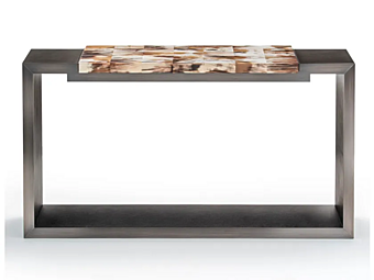 Rectangular leather console table ARCAHORN Essenziale 6020 6020