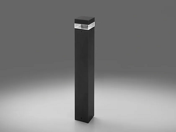 LED Bollard Light Tetragono Aluminium Artemide T417100W00, T417200W00 factory Artemide from Italy. Foto №1