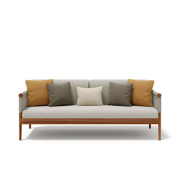 2-Seater Fabric Garden Sofa Lodge Atmosphera LG.DV factory ATMOSPHERA from Italy. Foto №11