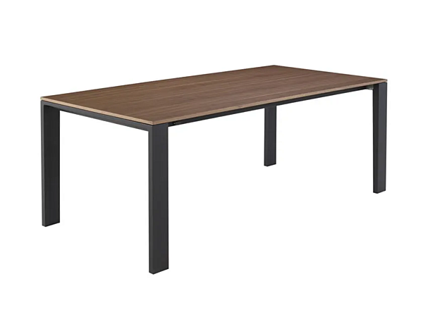 Extending rectangular wooden dining table Naia LIGNE ROSET 0C50FY1G factory LIGNE ROSET from Italy. Foto №1