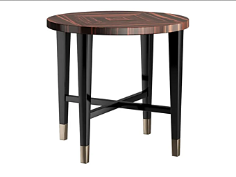 Round wooden coffee table Capital Collection Kiron KRN.TB factory Capital Collection from Italy