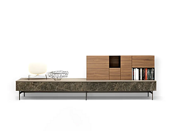 Freestanding storage wall Avenue Kristalia factory Kristalia from Italy