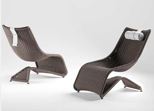 Chaise lounge RUGIANO CHE61/G factory RUGIANO from Italy. Foto №1