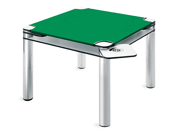 Square Poker Game Table ZANOTTA factory ZANOTTA from Italy. Foto №2